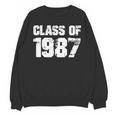 Class Of 1987 High School College Graduation Reunion Unisex Sweatshirt
