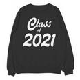 Class Of 2021 Graduation School Spirit Her Senior Class Unisex Sweatshirt