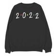 Class Of 2022 Senior Cute Dot Graphic Girl Graduation Unisex Sweatshirt