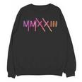 Class Of 2023 Senior 23 Graduation Idea Roman Numeral Unisex Sweatshirt