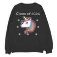 Class Of 2024 Graduation Year Unicorn Tee Shirt Unisex Sweatshirt