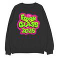 Class Of 2025 Senior Fresh 90s TV Style Retro Graduation Unisex Sweatshirt