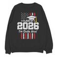 Class Of 2026 Senior Graduation American Flag Senior 2026 Unisex Sweatshirt