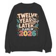 Class Of 2026 Senior Twelve Years Later Sloth Graduation Unisex Sweatshirt