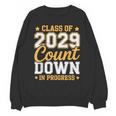 Class Of 2029 Count Down Fun First Day 8th Grade Graduation Unisex Sweatshirt