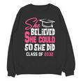 Class Of 2032 She Believed She Could Kids Graduation T-Shirt Unisex Sweatshirt