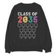 Class Of 2035 Graduation Check List Unisex Sweatshirt