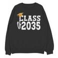 Class Of 2035 Grow With Me Boy Girl First Day Of Graduation Unisex Sweatshirt