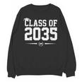 Class Of 2035 Grow With Me Graduation First Day Of School Unisex Sweatshirt