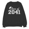 Class Of 2041 Grow With Me Graduation First Day Of School Unisex Sweatshirt