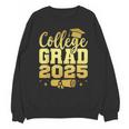 College Grad Class Of 2025 Senior Graduate Graduation Unisex Sweatshirt