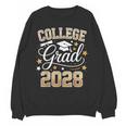 College Grad Class Of 2028 Senior Graduate Graduation 2028 Unisex Sweatshirt
