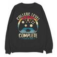 College Level Complete Class Of 2026 Gamer Graduation Grad Unisex Sweatshirt