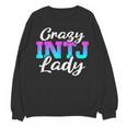 Crazy INTJ Lady Introvert Personality Unisex Sweatshirt Crazy INTJ Lady Introvert Personality Unisex Sweatshirt
