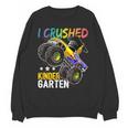 I Crushed Kindergarten Monster Truck Graduation Boys Small Unisex Sweatshirt