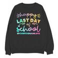 Custodian Life Graduation Day Last Day Of School Tie Dye Unisex Sweatshirt