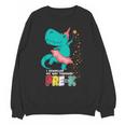 Cute Magical Ballerina Dino Unicorn Pre-K Graduation Unisex Sweatshirt