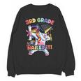 Dabbing 3rd Grade Unicorn Graduation Class Of 2021 Nailed It Unisex Sweatshirt