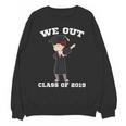 Dabbing Graduation Boy Class Of 2019 We Out Unisex Sweatshirt