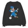 Dabbing Graduation Class 2023 Unicorn Volleyball Unisex Sweatshirt