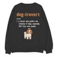 Dog-Trovert Shih Tzu Humor Definition Introvert Unisex Sweatshirt Dog-Trovert Shih Tzu Humor Definition Introvert Unisex Sweatshirt