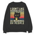 I Don't Like Morning People Introvert Introverted Antisocial Unisex Sweatshirt I Don't Like Morning People Introvert Introverted Antisocial Unisex Sweatshirt