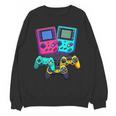 Eighties Console Controller Gaming Player Gadget Nostalgia Unisex Sweatshirt
