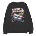 Elder Millennials Embracing 90s Rewind Nostalgia Vibes Unisex Sweatshirt