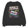 Elder Millennials Embracing 90s Rewind Nostalgia Vibes Unisex Sweatshirt Elder Millennials Embracing 90s Rewind Nostalgia Vibes Unisex Sweatshirt