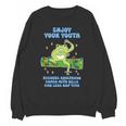 Enjoy Adulthood Comes With Bills Nostalgia Regret Unisex Sweatshirt Enjoy Adulthood Comes With Bills Nostalgia Regret Unisex Sweatshirt