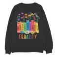 Equality Book LGBTQ Wildflowers Equal Rights Gay Kindness Unisex Sweatshirt Equality Book LGBTQ Wildflowers Equal Rights Gay Kindness Unisex Sweatshirt