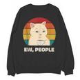 Ew People Introvert Cat Lover Crazy Colorful Cat Lady Unisex Sweatshirt Ew People Introvert Cat Lover Crazy Colorful Cat Lady Unisex Sweatshirt