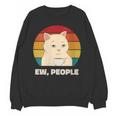 Ew People Introvert Cat Lover Crazy Colorful Cat Lady Unisex Sweatshirt Ew People Introvert Cat Lover Crazy Colorful Cat Lady Unisex Sweatshirt