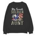 My Favorite Soldier Calls Me Aunt US Army Graduation Aunt Unisex Sweatshirt