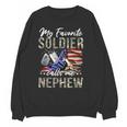 My Favorite Soldier Calls Me Nephew Army Graduation Nephew Unisex Sweatshirt