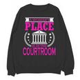 Female Lawyer Women Law Student Graduation Bar Exam Unisex Sweatshirt