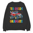 First Grade Graduation Monster Truck 1st Grade Graduate Unisex Sweatshirt