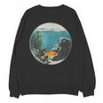 Fish Bowl Frutiger Aero Y2K Retro Vibes Unisex Sweatshirt