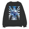 Frutiger Aero Aesthetic Tech Checkered Room Orb Sky Unisex Sweatshirt