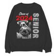 Fun Trendy UFO Sloth Graduation Class Of 2024 Senior Unisex Sweatshirt