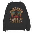 Game Over Class Of 2021 Senior 21 Graduation Video Gamer Unisex Sweatshirt