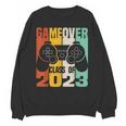 GAME OVER Class Of 2023 Video Games Vintage Graduation Gamer Unisex Sweatshirt