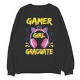 Gamer Girl Graduate Shirt Girls Kids Gamer Graduation Unisex Sweatshirt