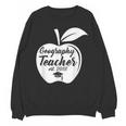 Geography Teacher Est 2018 School GraduationShirt Unisex Sweatshirt