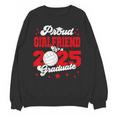 Girlfriend Of a 2025 Graduate Prom Graduation 25 VolleyBall Unisex Sweatshirt