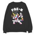 Girls Dabbing Unicorn Pre-K PreSchool Nailed It Graduation Unisex Sweatshirt
