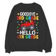 Goodbye 3rd Grade Hello 4th Grade Graduation 2024 Unisex Sweatshirt