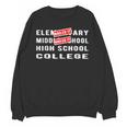 Goodbye 8th Grade Graduate Middle School Graduation Unisex Sweatshirt