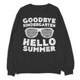Goodbye Kindergarten Hello Summer Shirt Boy Girl Graduation Unisex Sweatshirt