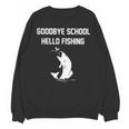 Goodbye School Hello Fishing Graduation T-Shirt Unisex Sweatshirt
